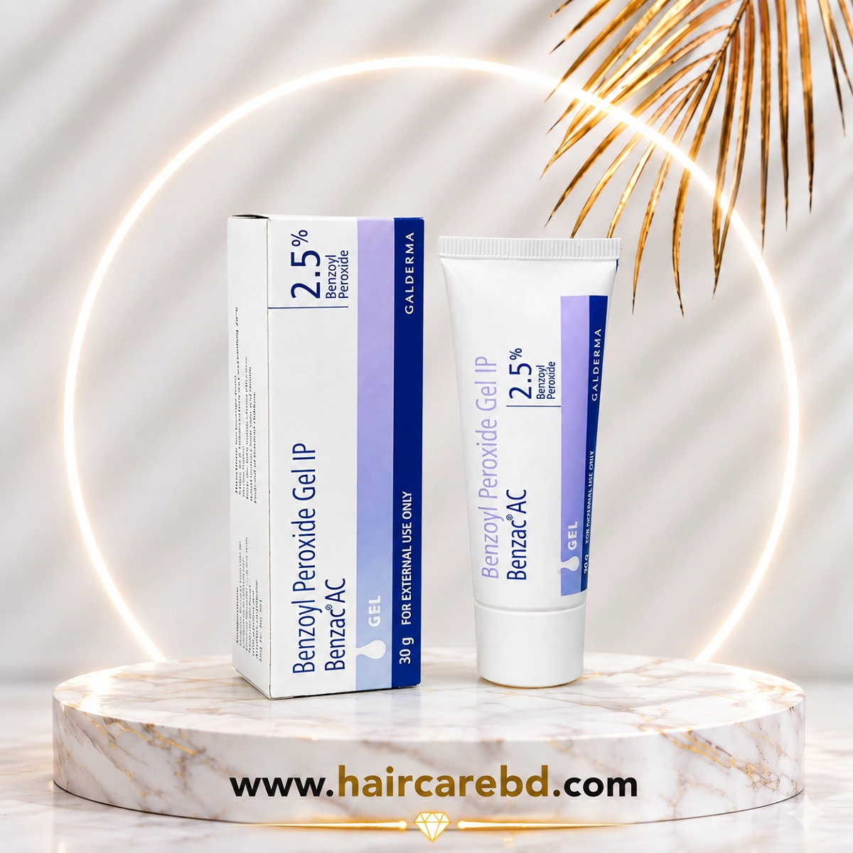 Benzac AC 2.5% Gel Price in Bangladesh | 30g
