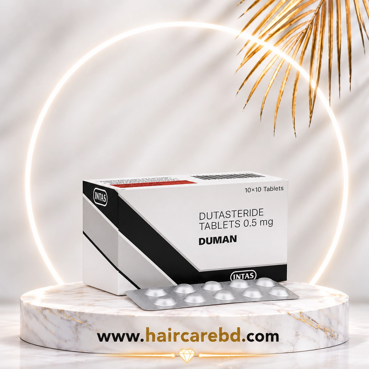 Duman 0.5 Dutasteride Tablet Price in Bangladesh | Powerful DHT Blocker | HaircareBD