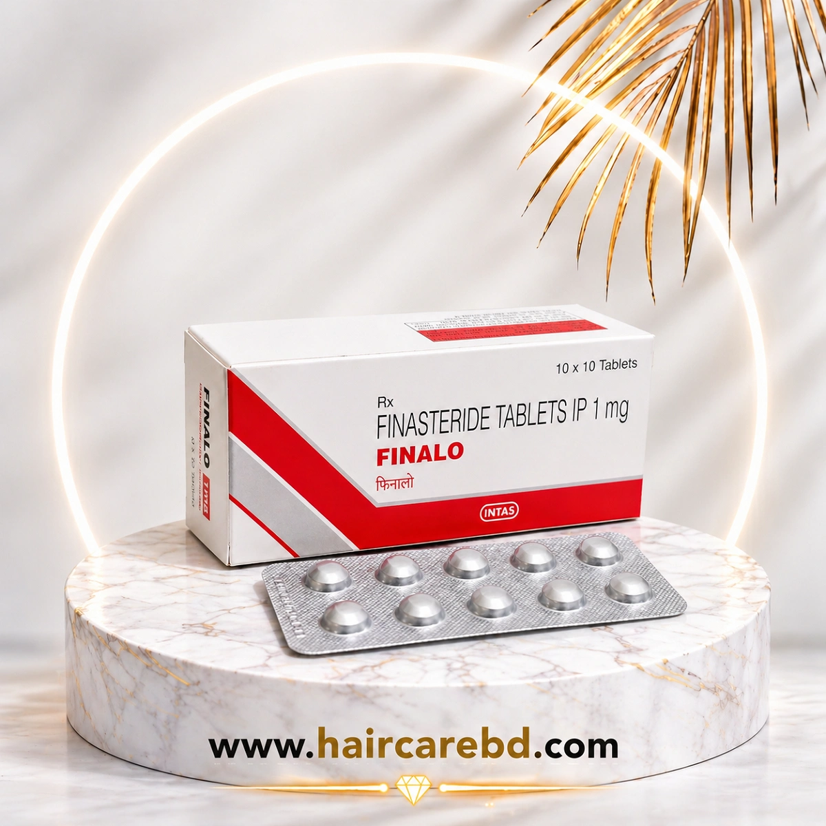 Finalo 1mg Finasteride Tablet 10 Tablets – Original Indian price in Bangladesh | Hair Care Bangladesh