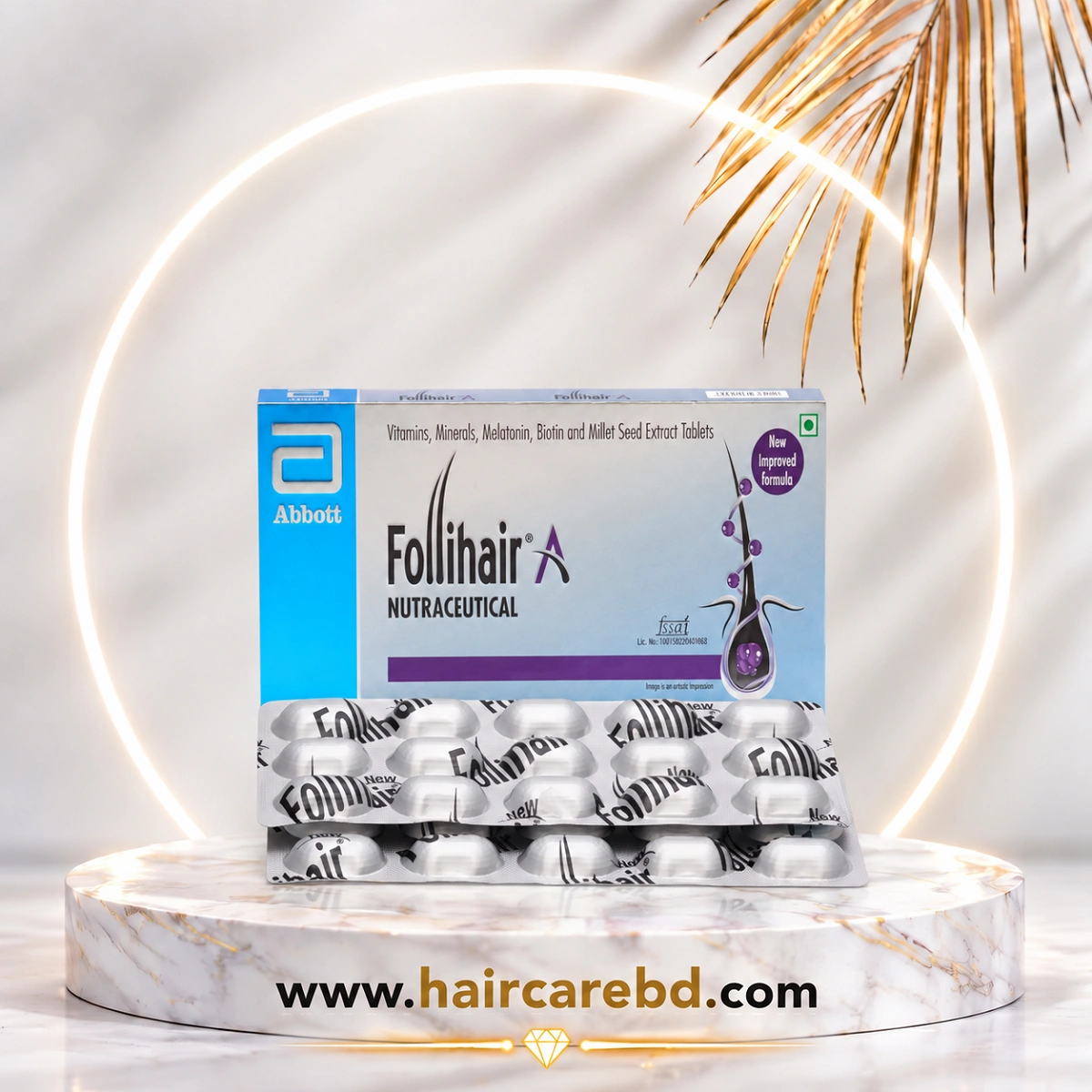 Follihair A Tablet Price in Bangladesh | Abbott